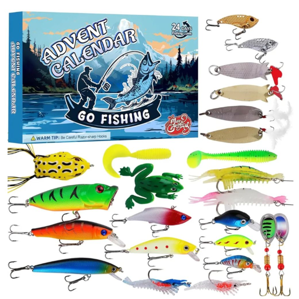 FISHING ADVENT CALENDAR | 24 Days of Fishing Lures