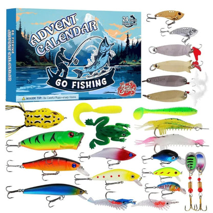 FISHING ADVENT CALENDAR | 24 Days of Fishing Lures